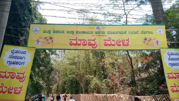 ಬೆಳಗಾವಿಯಲ್ಲಿ 3 ದಿನಗಳ ಕಾಲ ಮಾವು ಮೇಳ