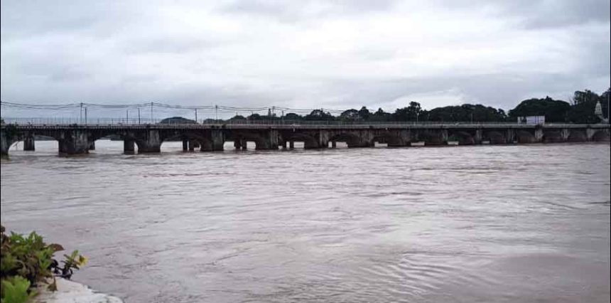 ಶಿವಮೊಗ್ಗದಲ್ಲಿ ಮುಳುಗಿದ ಕೋರ್ಪಲಯ್ಯ ಛತ್ರ ಮಂಟಪ