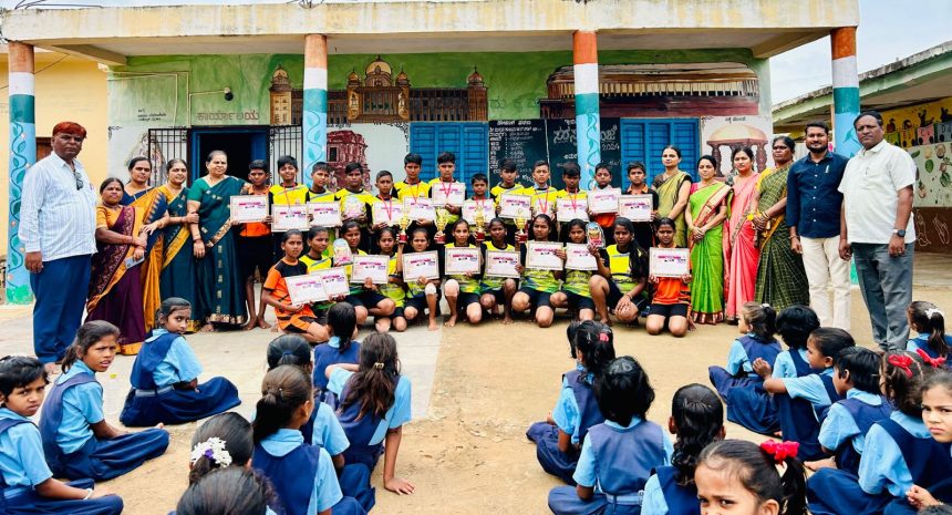 ಬಲಕುಂದಿ ತಾಂಡಾ ಸರ್ಕಾರಿ ಶಾಲೆಗೆ ಸಮಗ್ರ ವೀರಾಗ್ರಣಿ ಪ್ರಶಸ್ತಿ.