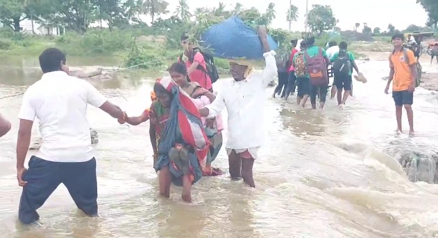 ಕಾಲುವೆ ನೀರು ಹರಿದ ಪರಿಣಾಮ