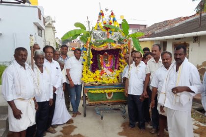 ಯಾದವ ಸಂಘದಿಂದ ಶ್ರೀಕೃಷ್ಣನ ಕೈ ಥೇರಿನ ರಥೋತ್ಸವ