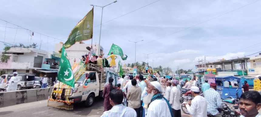 ಮುದಗಲ್ಲ ನಲ್ಲಿ ಶ್ರದ್ಧಾಭಕ್ತಿಯ ಈದ್ ಮಿಲಾದ್ ಆಚರಣೆ