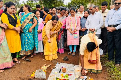 ರಸ್ತೆ ನಿರ್ಮಾಣ ಕಾಮಗಾರಿಗೆ ಭೂಮಿ ಪೂಜೆ ನೆರವೇರಿಸಿದ ಸಚಿವೆ ಲಕ್ಷ್ಮೀ ಹೆಬ್ಬಾಳಕರ್