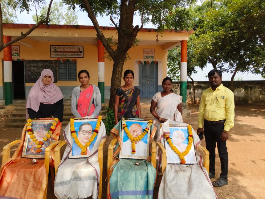 ದುಗನೂರು ಸ.ಕಿ.ಪ್ರಾಥಮಿಕ ಶಾಲೆಯಲ್ಲಿ ಹೈದರಾಬಾದ್ ಕರ್ನಾಟಕ ವಿಮೋಚನಾ ದಿನಾಚರಣೆ.