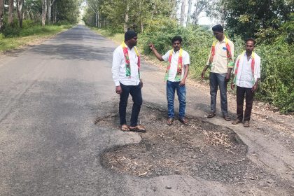 ಕಲಬುರಗಿ-ಚಿಂಚೋಳಿ ರಸ್ತೆ ಸಂಪೂರ್ಣ ಹದಗೆಟ್ಟಿದ್ದು ದುರಸ್ತಿಗೆ: ಸ್ವಾಮಿ ಆಗ್ರಹ.