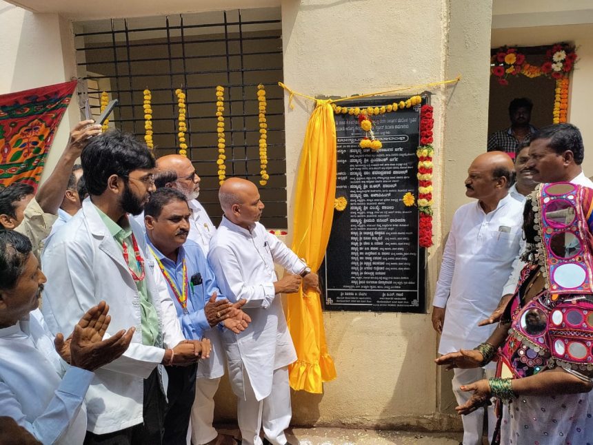 ಸಚಿವರಿಂದ ವಿವಿಧ ಕಾಮಗಾರಿಗಳಿಗೆ ಚಾಲನೆ.