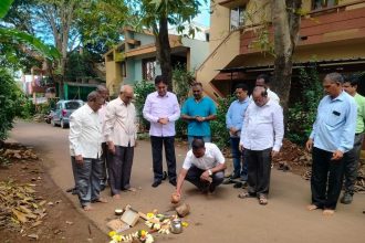 ಮೂಲಸೌಕರ್ಯವನ್ನು ಹೆಚ್ಚಿಸುವ ನಿಟ್ಟಿನಲ್ಲಿ ಮಹತ್ವದ ಹೆಜ್ಜೆಯಾಗಿ  ನೆಹರು ನಗರದಲ್ಲಿ ಪೇವರ್ ಬ್ಲಾಕ್ ಅಳವಡಿಕೆ ಯೋಜನೆಯನ್ನು ಉದ್ಘಾಟಿಸಿದ:ಆಸಿಫ್ (ರಾಜು) ಸೇಟ್