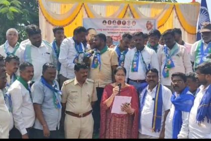 ಇಂದು ,ಪರಿಶಿಷ್ಟ ಜಾತಿಗಳ ಒಳ ಮೀಸಲಾತಿ ಹೋರಾಟ ಸಮಿತಿ ಹುಕ್ಕೇರಿ ವತಿಯಿಂದ ಬಹೃತ ಹೋರಾಟ ಪ್ರತಿಭಟನೆ