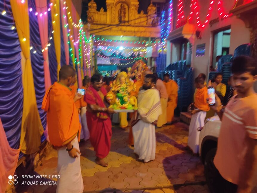  ದಸರಾ ಉತ್ಸವ ಹಿರೇಮಠದಲ್ಲಿ ಘಟಸ್ಥಾಪನೆ