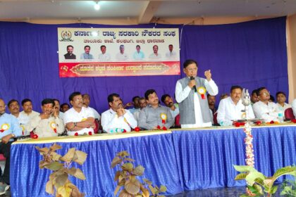 ನೌಕರರು ತಮ್ಮ ಆರೋಗ್ಯದ ಕಡೆ ಗಮನಹರಿಸಿ ಮಕ್ಕಳಿಗೆ ಉತ್ತಮ ಶಿಕ್ಷಣ ನೀಡಿ: ಸಂಕನೂರ