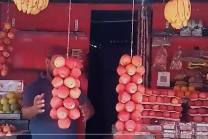 ವಿಜಯದಶಮಿ ಹಬ್ಬಕ್ಕೆ ಹೂವು ಹಣ್ಣಿನ ವ್ಯಾಪಾರ ಜೋರು ಸುಲೇಪೇಟನಲ್ಲಿ