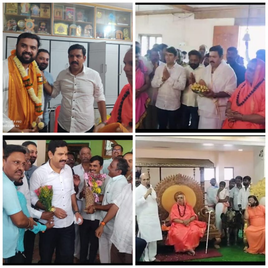 ನಾಡಿಗೆ ಬೆಳಕು ಚಲ್ಲುವ ಹುಕ್ಕೇರಿ ಚಂದ್ರಶೇಖರ ಮಹಾಸ್ವಾಮಿಗಳು – ಬಿ ವೈ ವಿಜಯೇಂದ್ರ