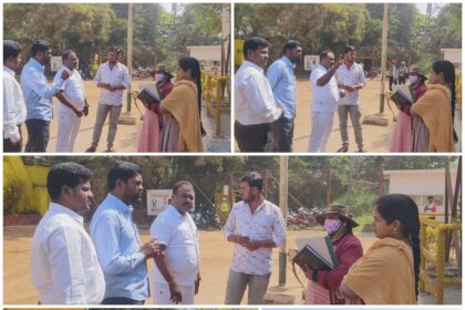 ಪರಿಸರ ಮಾಲಿನ್ಯ ನಿಯಂತ್ರಣ ಮಂಡಳಿ ಅಧಿಕಾರಿಗಳು ಸೇಡಂ ಸಿಮೆಂಟ್ ಕಾರ್ಖಾನೆಗೆ ಬೇಟಿ.