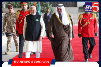 PM Modi Honored with Kuwait’s Highest Award: ‘The Order of Mubarak Al Kabeer’.