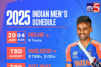 2025 Indian Men’s Cricket Schedule Announced!