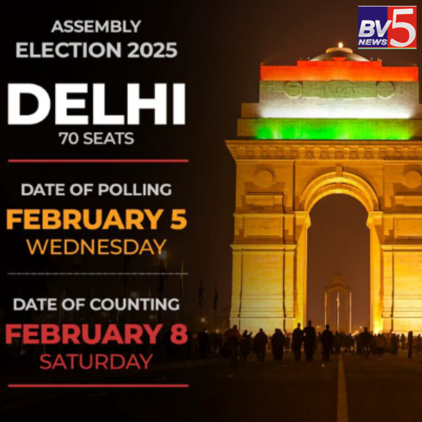 Delhi Assembly Election 2025: Key Dates Announced.