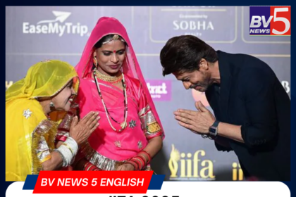 IIFA 2025: Shah Rukh Khan Guides Kartik Aaryan on Hosting in Rajasthani Style