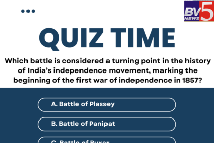 Which Battle Marked the Turning Point in India’s Independence Movement? Test Your Knowledge!