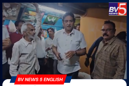 Belgaum MLA Asif (Raju) Sait visited the families of the devotees from Belgaum who tragically lost their lives at the Kumbh Mela.