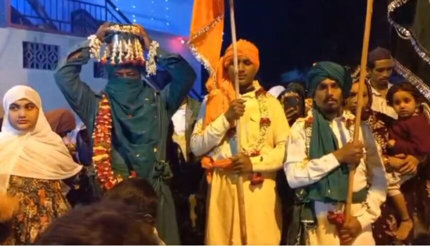 ಗಾಂಧಿನಗರದಲ್ಲಿ ಗೌಸೇ ಪಾಕ್ ‌ನಶಾನ್ ಗಂಧೋತ್ಸವ ಅರ್ಥಪೂರ್ಣವಾಗಿ ಆಚರಣೆ