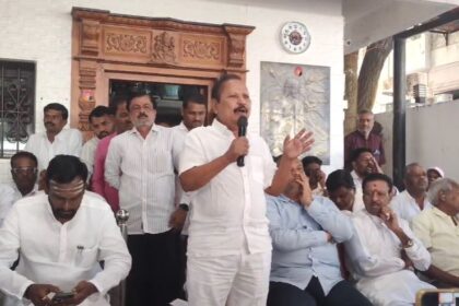 ಬೆಳಗಾವಿಯಲ್ಲಿ ನಡೆಯಲಿರುವ ಜೈ ಬಾಪು,ಜೈ ಭೀಮ್,ಜೈ ಸಂವಿಧಾನ ಸಮಾವೇಶ ಅಂಗವಾಗಿ ನಡೆದ ಪೂರ್ವಭಾವಿ ಸಭೆ