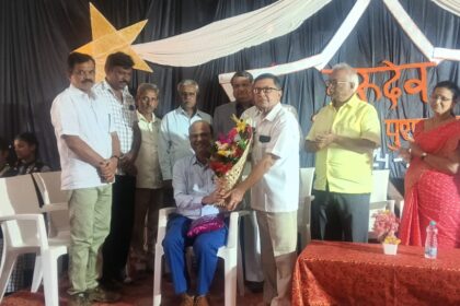 ಕನಸು ಧ್ಯೇಯ ಗುರಿ ಜಾಗೃತವಾಗಿರಲಿ ಡಾ. ಪ್ರಕಾಶ ತೆವರಿ ಅಭಿಮತ ಸದಲಗಾ ಆಂಗ್ಲ ಮಾಧ್ಯಮ ಶಾಲೆಯಲ್ಲಿ ಗುರು ಸನ್ಮಾನ ಕಾರ್ಯಕ್ರಮ. 