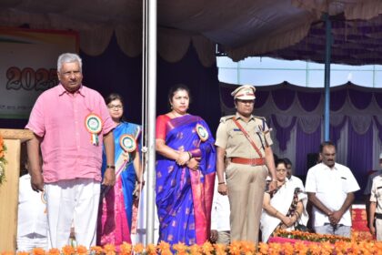 ಚೆಲುವ ಚಾಮರಾಜನಗರದಲ್ಲಿ 76ನೇ ಗಣರಾಜ್ಯೋತ್ಸವ ಸಂಭ್ರಮಾಚರಣೆ *