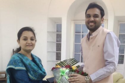 ಧಾರವಾಡ :ಜಿಲ್ಲಾ ಪಂಚಾಯತ ಸಿಇಓ ಆಗಿ ಭುವನೇಶ ಪಾಟೀಲ ಅಧಿಕಾರ ಸ್ವೀಕಾರ