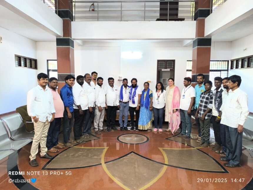 ಭೀಮವಾದ ದಲಿತ ಸಂಘರ್ಷ ಸಮಿತಿಯ ಜಿಲ್ಲಾ ಪದಾಧಿಕಾರಿಗಳ ಆಯ್ಕೆ ಹಾಗೂ ಮನವಿ