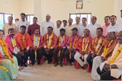 ಆದರ್ಶ ಶಿಕ್ಷಕರ ವೇದಿಕೆ ಪೆನೆಲ್‌ ವತಿಯಿಂದ ಅಧ್ಯಕ್ಷ ಹಾಗೂ ಉಪಾಧ್ಯಕ್ಷರ ಅವಿರೋಧ ಆಯ್ಕೆ