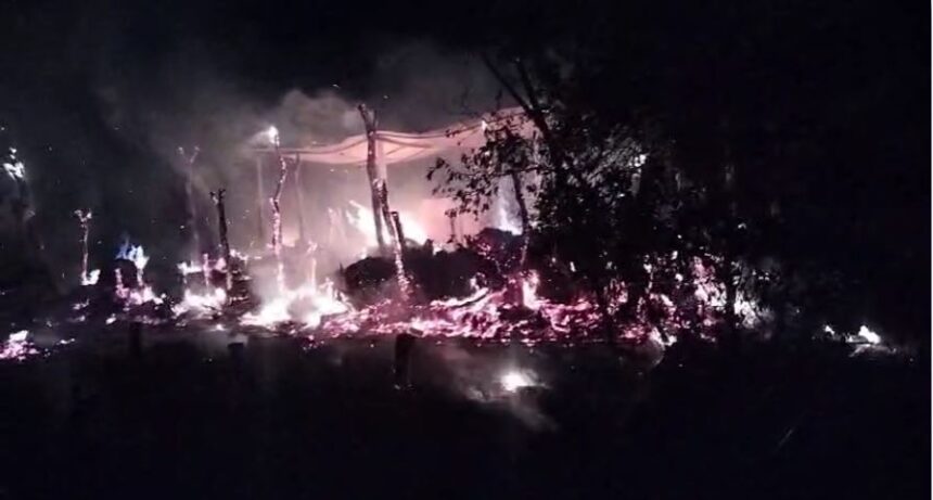 ಮನೆಗೆ ಆಕಸ್ಮಿಕವಾಗಿ ಬೆಂಕಿ ತಗುಲಿ ಅಪಾರ ಪ್ರಮಾಣದ ಹಾನಿ