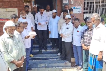 ವೆಲ್ಫೇರ್ ಪಾರ್ಟಿಯಿಂದ ಮಾನ್ವಿ ತಹಸೀಲ್ದಾರ್ ಗೆ ಮನವಿ