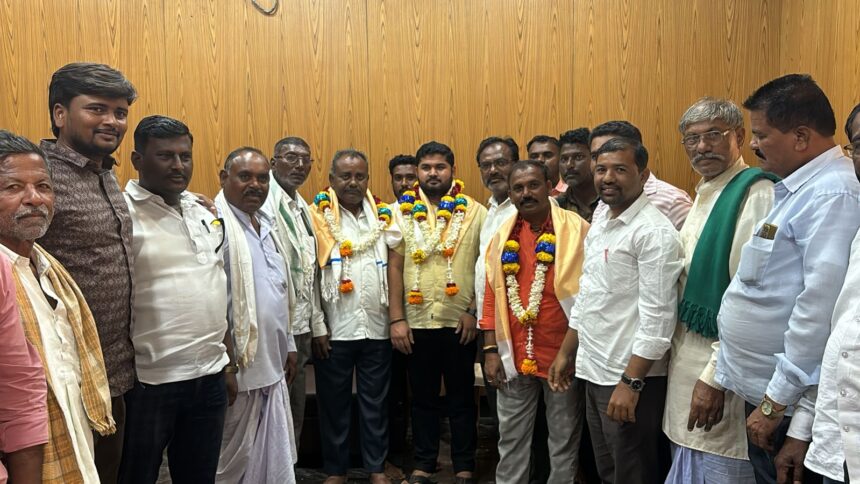 ಅಣ್ಣಪ್ಪ ಲಮಾಣಿಯವರ ಕಾರ್ಯವೈಕರ್ಯಕ್ಕೆ ಒಲಿದು  ಬಂದ ಅಧ್ಯಕ್ಷ ಸ್ಥಾನ