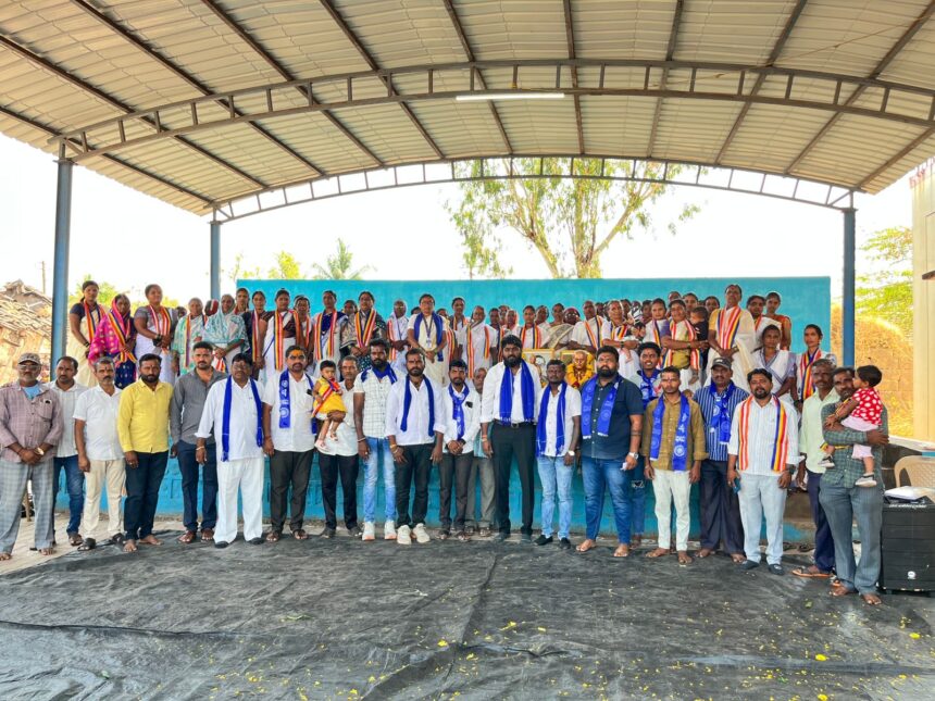 ಕರ್ನಾಟಕ ದಲಿತ ಸಂಘರ್ಷ ಸಮಿತಿ ಭೀಮ ವಾದ ಮಹಿಳಾ ಶಾಖೆಯ ಅದ್ದೂರಿಯಲ್ಲಿ ಉದ್ಘಾಟನೆ.