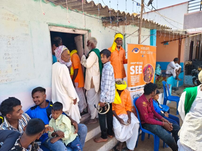 ಧಾರವಾಡ:ಸೇವಾ ಭಾರತಿ ಟ್ರಸ್ಟ್ ವತಿಯಿಂದ ಉಚಿತ ನೇತ್ರ ತಪಾಸನೆ.