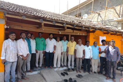 ಫೆಬ್ರುವರಿ ತಿಂಗಳಿನಲ್ಲಿ ನಡೆಯುವ ಹಣಬರ ಸಮಾಜದ ಸಮಾವೇಶ ಕುರಿತು ಗ್ರಾಮಗಳಿಗೆ ಭೇಟಿ.