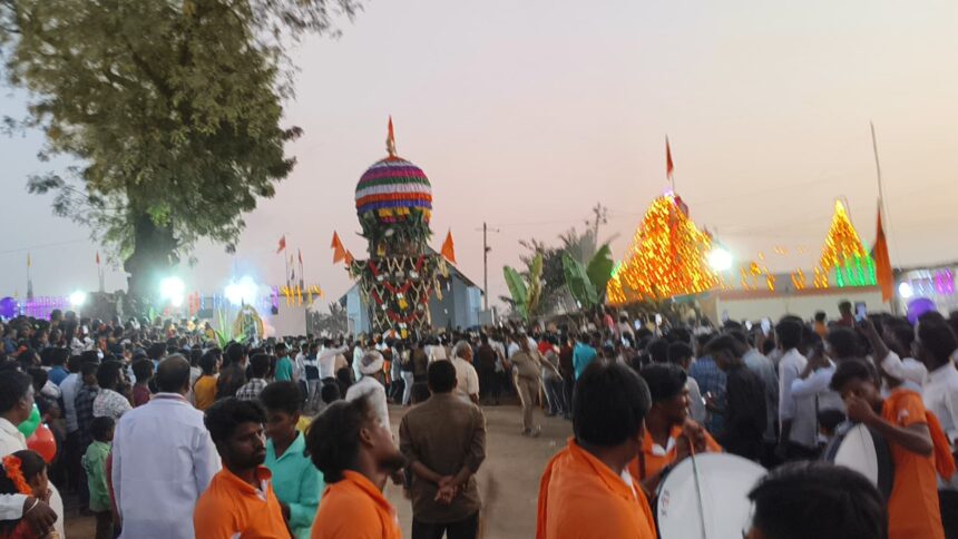 ವೈಭವಯುತವಾಗಿ ಜರುಗಿದ ಶ್ರೀ ಗಾಂಧಮ್ಮ ದೇವಿಯ ರಥೋತ್ಸವ