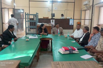 ಲೋಕ ಅಧಾಲತ್ ನ ಪೂರ್ವಭಾವಿ ಸಭೆ .