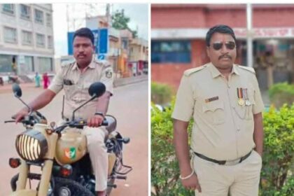 ಕರ್ತವ್ಯನಿರತ ಬಾದಾಮಿ ಪೊಲೀಸ್ ಠಾಣೆಯ ಪೇದೆ ಸಿದ್ದಪ್ಪ. ಲಕ್ಷ್ಮಪ್ಪ.ಚೆಲುವನ್ನವರ ಅಪಘಾತದಲ್ಲಿ ನಿಧನ.