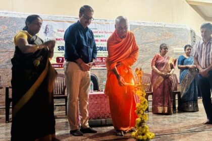 ಶಿವಗಂಗೆ ಕ್ಷೇತ್ರದಲ್ಲಿ ಶ್ರೀ ಅರಬಿಂದೋ ಕಾಲೇಜಿನಿಂದ NSS ಸೇವಾ ಶಿಬಿರ