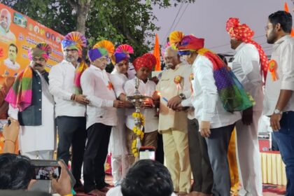 ವಿಜೃಂಭಣೆಯಿಂದ ಛತ್ರಪತಿ ಶಿವಾಜಿ ಮಹಾರಾಜರ ಪುತ್ಥಳಿ ಅನಾವರಣ