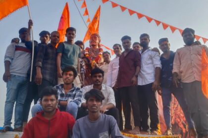 ಚಂದಾಪುರ ಗ್ರಾಮದಲ್ಲಿ ಸತತ 8ನೇ ಬಾರಿ ಛತ್ರಪತಿ ಶಿವಾಜಿ ಜಯಂತಿ.