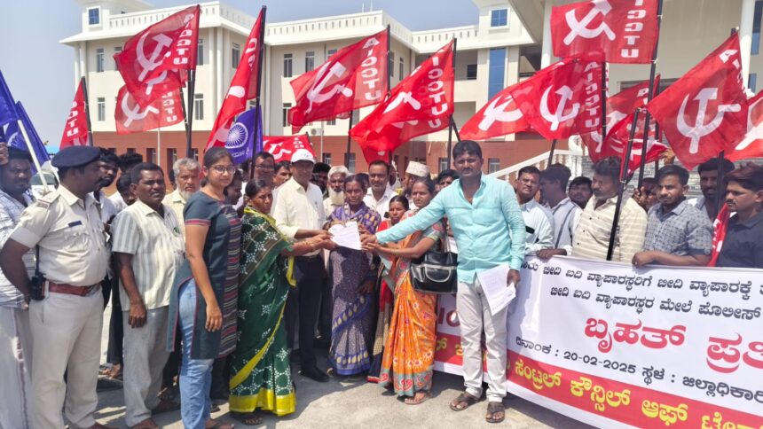 ಸಿಂಧನೂರು ಬೀದಿಬದಿ ವ್ಯಾಪಾರಸ್ಥರಿಗೆ ಪರ್ಯಾಯ ವ್ಯವಸ್ಥೆ ಕಲಿಸಿ!  ನಾಗರಾಜ ಪೂಜಾರಿ ಆಗ್ರಹ!