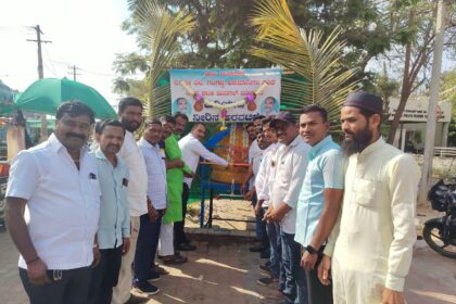 ನೀರಿಲ್ಲದೇ ಯಾವ ಜೀವಿ ಬದುಕಲು ಸಾಧ್ಯವಿಲ್ಲ. ಪ್ರತಿಯೊಂದು ಜೀವಿಗೂ ನೀರಿನ ಅವಶ್ಯಕತೆಯಿದೆ : ಚಂದ್ರಶೇಖರ್ ದಪೇದಾರ