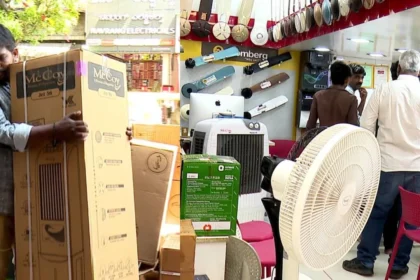 ರಣ ಬಿಸಿಲು: ಫ್ಯಾನ್, ಕೂಲರ್ ಗಳಿಗೆ ಮೋರೆ ಹೋದ ಜನ