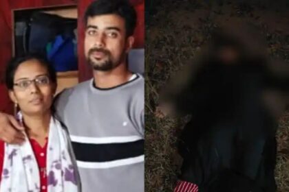 ಪತ್ನಿಯನ್ನು ಕತ್ತು ಹಿಸುಕಿ ಕೊಲೆಗೈದ ಗಂಡ : ಠಾಣೆಗೆ ಶರಣು