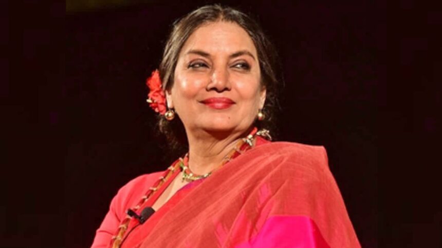 ಚಲನಚಿತ್ರೋತ್ಸವದ ಜೀವಮಾನ ಸಾಧನೆ ಪ್ರಶಸ್ತಿಗೆ ಹಿರಿಯ ನಟಿ ಶಬಾನಾ ಅಜ್ಮಿ ಆಯ್ಕೆ