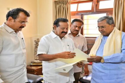 ಸಿಎಂ ಸಿದ್ದರಾಮಯ್ಯರನ್ನು ಭೇಟಿ ಮಾಡಿದ ತಮಿಳುನಾಡು ಸಚಿವ