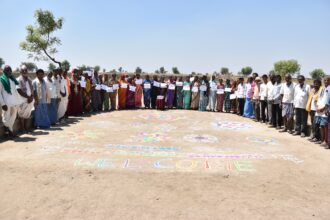 ನರೇಗಾ ಕೂಲಿ ಕಾರ್ಮಿಕರ ಜೊತೆ ವಿಶ್ವ ಮಹಿಳಾ ದಿನಾಚರಣೆ 