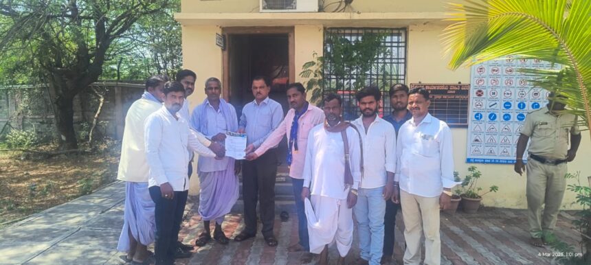 ಚಿಂಚೋಳಿ ತಾಲೂಕಿನ ಬೆನಕನಹಳ್ಳಿ ಗ್ರಾಮಕ್ಕೆ ಬಸ್ ವ್ಯವಸ್ಥೆ ಮಾಡಿಕೊಡುವಂತೆ ಮನವಿ ಪತ್ರ.